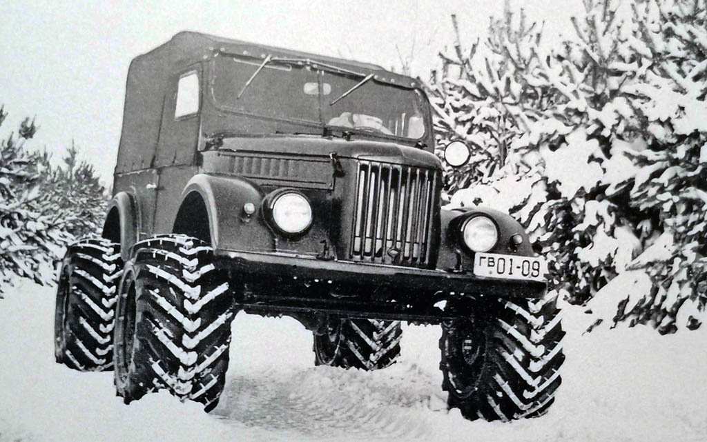 cccp.fun gaz 69 na arochnyh kolesah